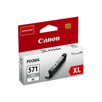 Canon CLI-571GY XL alkuperäinen harmaa tulostuskasetti 2