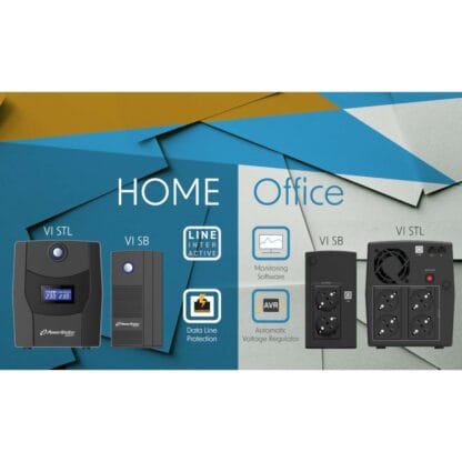PowerWalker VI 1000 STL Line-Interactive UPS 5