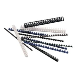Kampasidonta kampa 6mm muovi valkoinen (100)