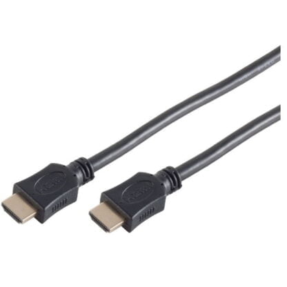 HDMI kaapeli kullattu 4K 60Hz 1,5m musta 2