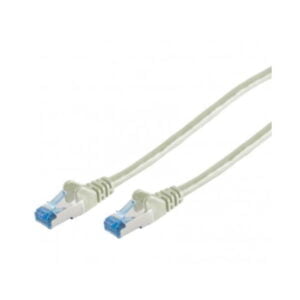 Cat6a S/FTP laitekaapeli 0,25m harmaa