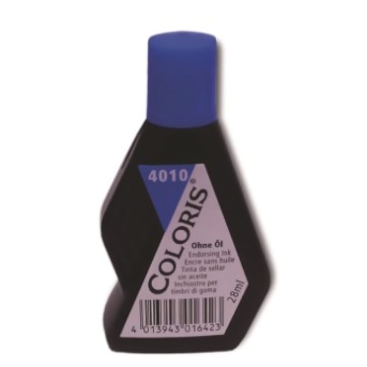 Leimasinväri STK Coloris 4010 28 ml sininen 2 Leimasinväri STK Coloris 4010 28 ml sininen 2