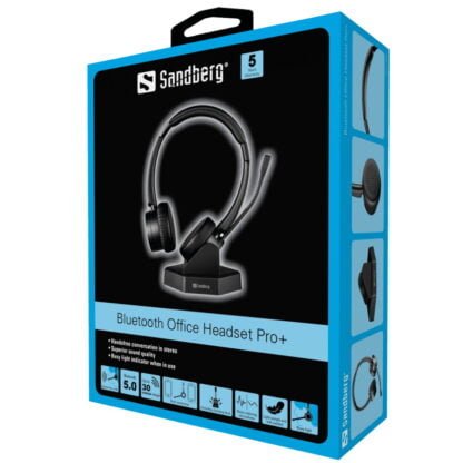 Sandberg Bluetooth Office Headset Pro+ 2