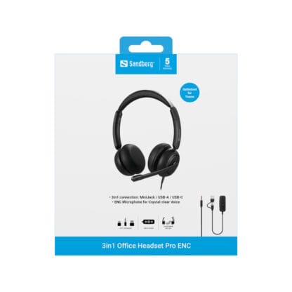 Sandberg 3in1 Office Headset Pro ENC 2