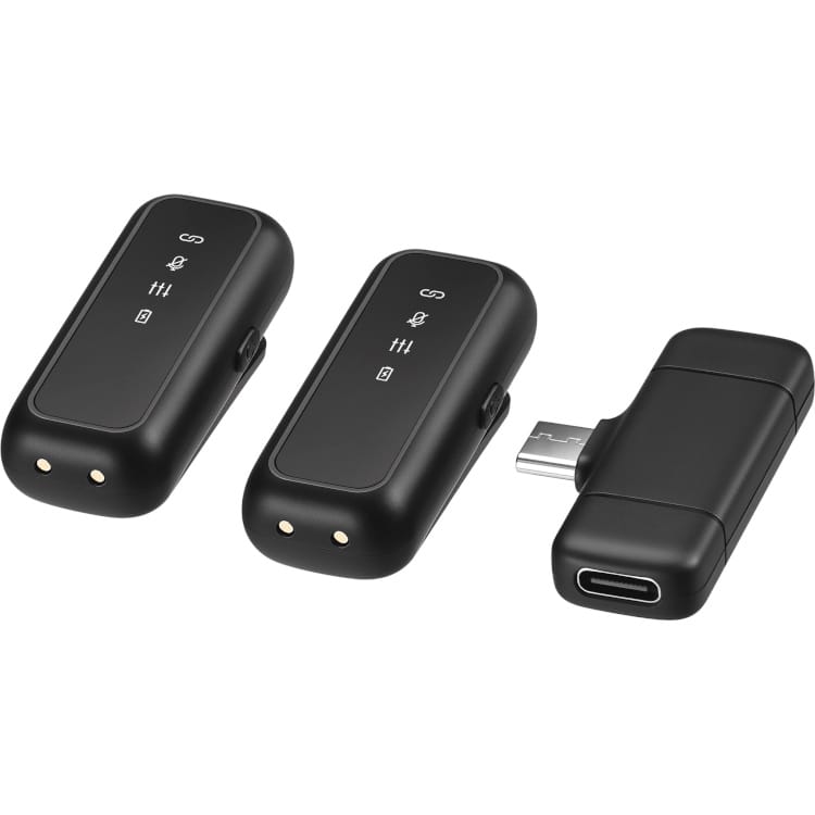 Sandberg Streamer USB-C Wireless Mic x2 7 Sandberg Streamer USB-C Wireless Mic x2 7