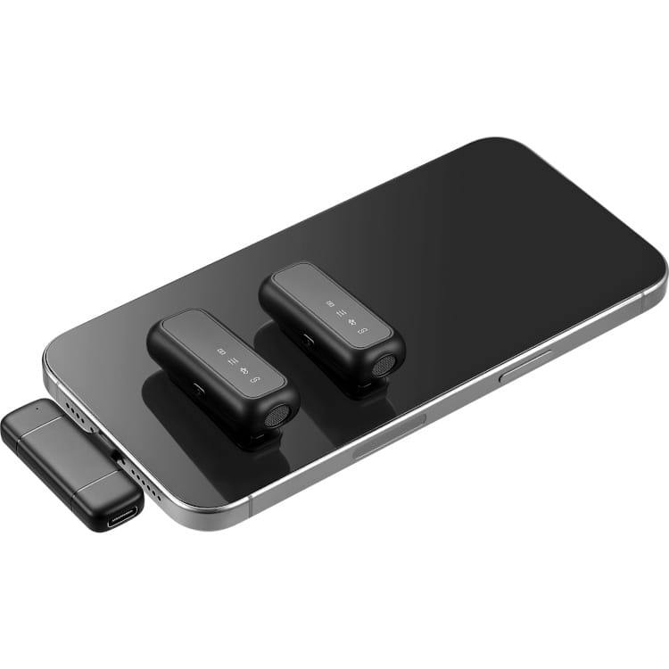 Sandberg Streamer USB-C Wireless Mic x2 4 Sandberg Streamer USB-C Wireless Mic x2 4