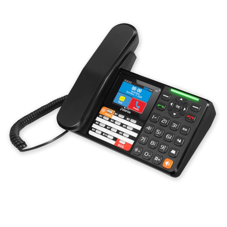 ERIFON 4G DUKE PLUS Pöytä GSM Puhelin 3 ERIFON 4G DUKE PLUS Pöytä GSM Puhelin 3