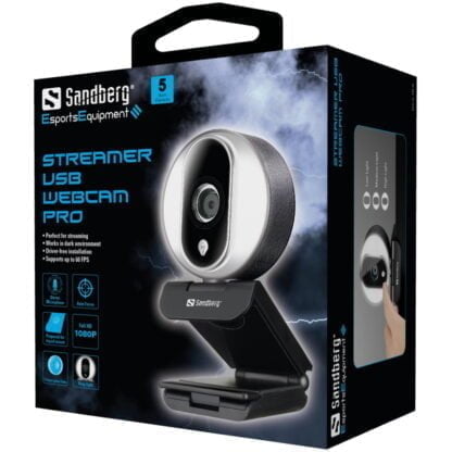 Sandberg Streamer USB Webcam Pro 6