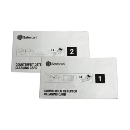 Safescan puhdistuskortit automaattisiin setelintunnistimiin 2