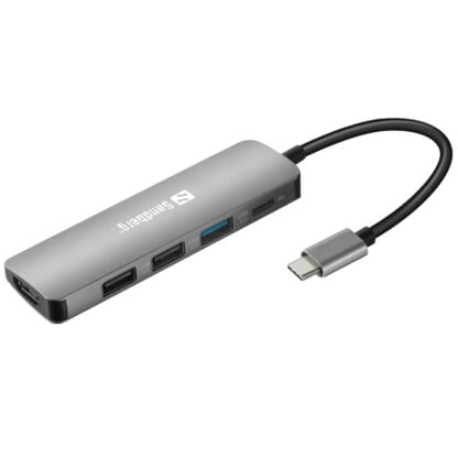 Sandberg USB-C telakka HDMI+3*USB3.0+USB-C 2