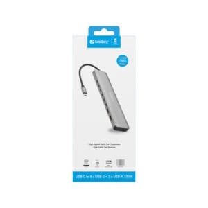Sandberg USB-C to 8xUSB-C+2xUSB-A 100W Sandberg USB-C to 8xUSB-C+2xUSB-A 100W