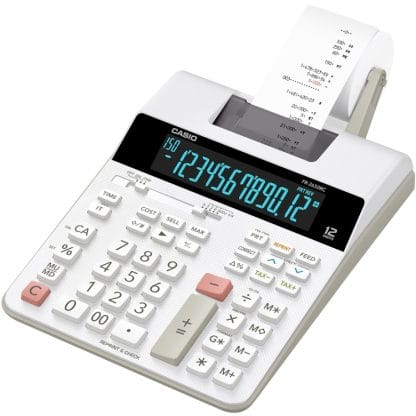Casio FR-2650RC nauhalaskin 12 numeron näyttö 2