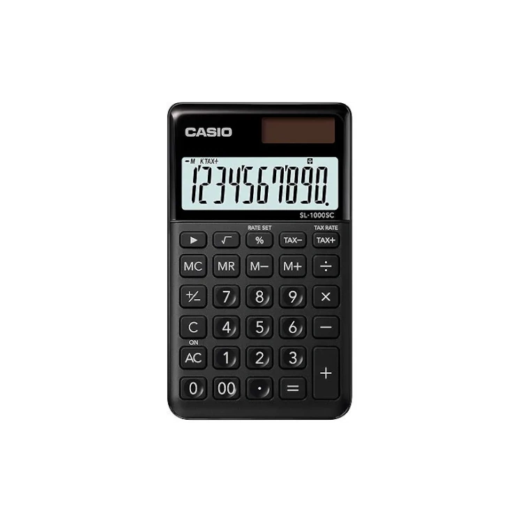 Casio SL-1000SC taskulaskin musta 2 Casio SL-1000SC taskulaskin musta 2