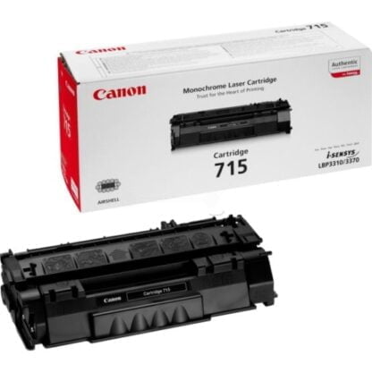 Canon 715 alkuperäinen musta tulostuskasetti 2
