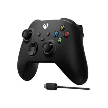 Microsoft Xbox -langaton peliohjain + USB-C -kaapeli musta 3