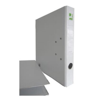 Mappi Q-Connect+ 500 A4 metallivahvike valkoinen 2