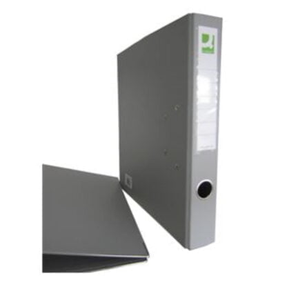 Mappi Q-Connect+ 500 A4 metallivahvike harmaa 2