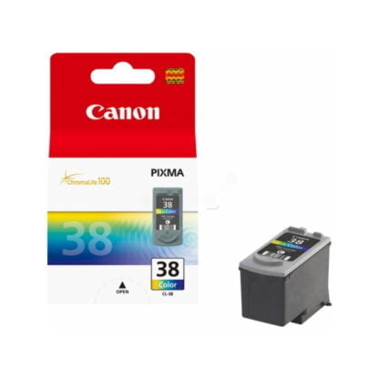 Canon CL-38 alkuperäinen kolmiväri tulostuskasetti 2