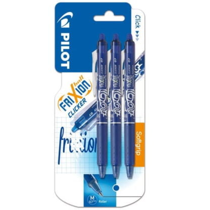 Pilot Frixion Clicker sininen kynäpaketti 2