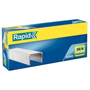 Rapid Standard 26/6 galvanoitu niitti (5000 kpl)