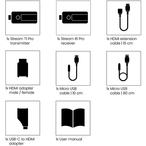 Marmitek Stream S1 Pro langaton HDMI-lähetin ja -vastaanotin 9 Marmitek Stream S1 Pro langaton HDMI-lähetin ja -vastaanotin 9