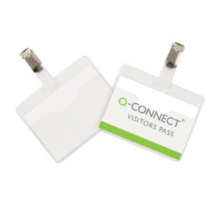 Nimikorttikotelo Q-Connect 60X90mm