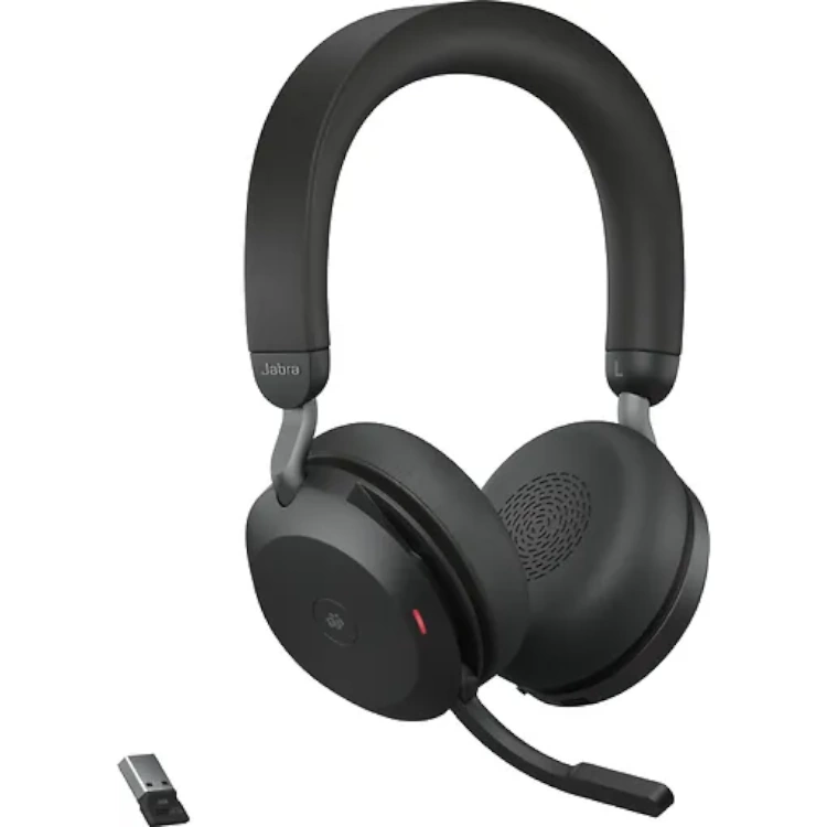 Jabra Evolve2 75 Stereo LINK380A -langaton headset MS musta