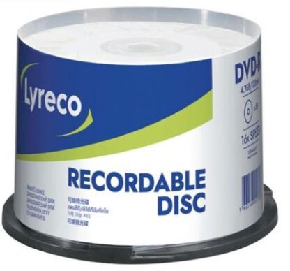 DVD-R 4.7GB 1-16x spindle (50 levyä) 2