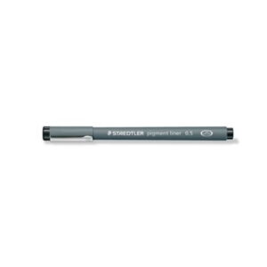 Staedtler Pigment Liner 308 kuitukärkikynä 0,5mm musta