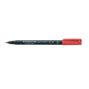 Staedtler Lumocolor 313 huopakynä 0,4mm permanent punainen