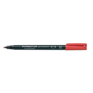 Staedtler Lumocolor 317 huopakynä 1mm permanent punainen