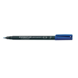 Staedtler Lumocolor 318 huopakynä 0,6mm permanent sininen 2