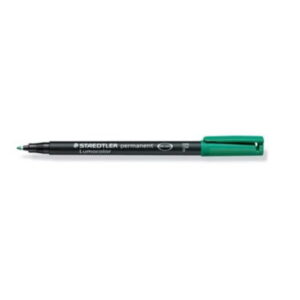 Staedtler Lumocolor 318 huopakynä 0,6mm permanent vihreä