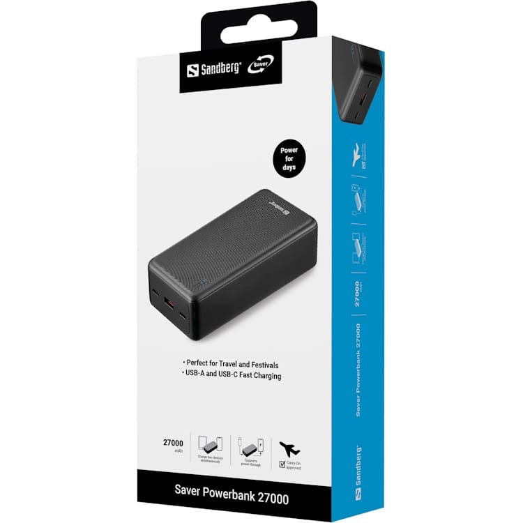 Sandberg Powerbank 27000mAh