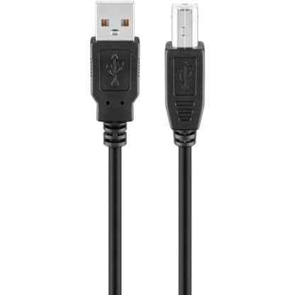 USB 2.0 tulostinkaapeli 3m musta 2
