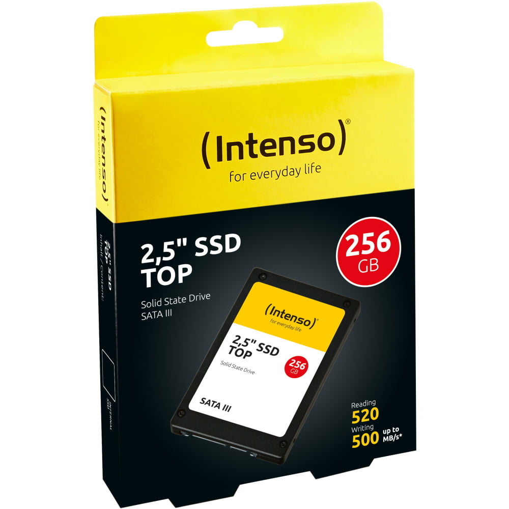Intenso Top Performance 256GB 2.5″ SSD-levy 3 Intenso Top Performance 256GB 2.5″ SSD-levy 3