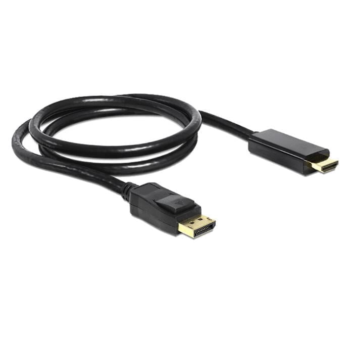 DisplayPort-HDMI kaapeli 2m musta