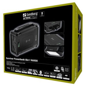 Sandberg Survivor Powerbank 8in1 96000