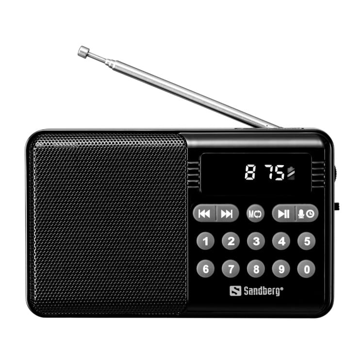Sandberg Speaker Radio FM+BT Recharge