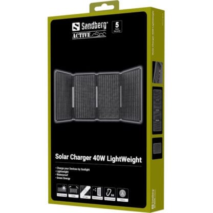 Sandberg Solar Charger 40W Lightweight 2