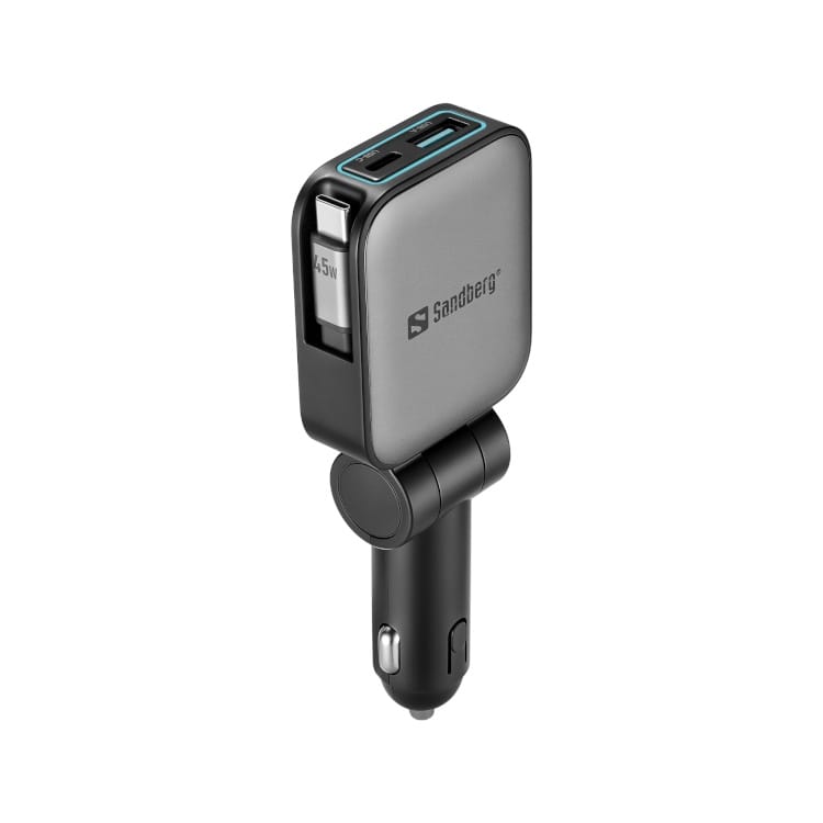 Sandberg Car Charger 3in1 72W FlexCable 6 Sandberg Car Charger 3in1 72W FlexCable 6