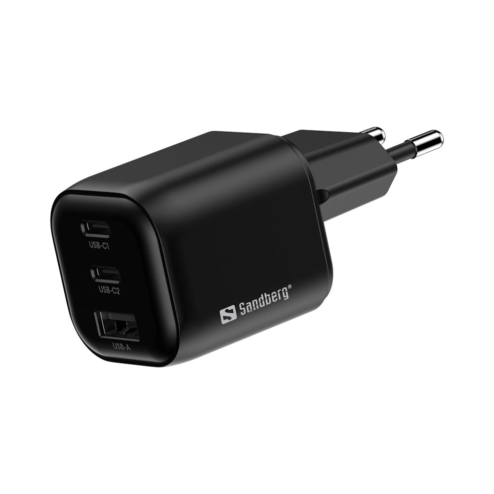 Sandberg USB-C Charger Nano 2C+1A 100W 2 Sandberg USB-C Charger Nano 2C+1A 100W 2
