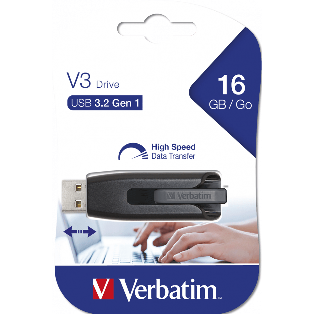 Verbatim USB 3.2 Store’n’Go V3 16GB muistitikku 2 Verbatim USB 3.2 Store’n’Go V3 16GB muistitikku 2