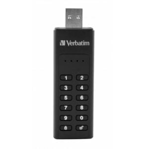 Verbatim numerokoodilla suojattu 128GB muistitikku USB-C