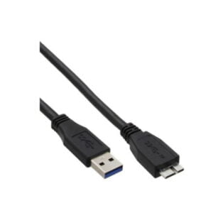 USB 3.0 kaapeli A uros – Micro B uros 2m musta