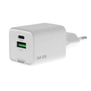 Insmat verkkolaturi USB-C/USB-A (PD3.0/QC.3.0) 65W