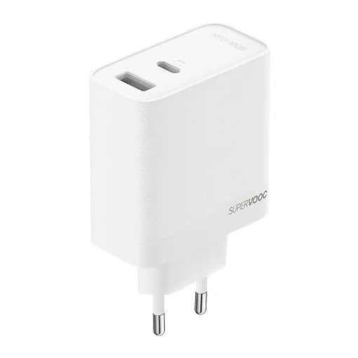 Realme SUPERVOOC 80W Dual Ports GaN verkkovirtalaturi USB-C-kaapelilla 3 Realme SUPERVOOC 80W Dual Ports GaN verkkovirtalaturi USB-C-kaapelilla 3