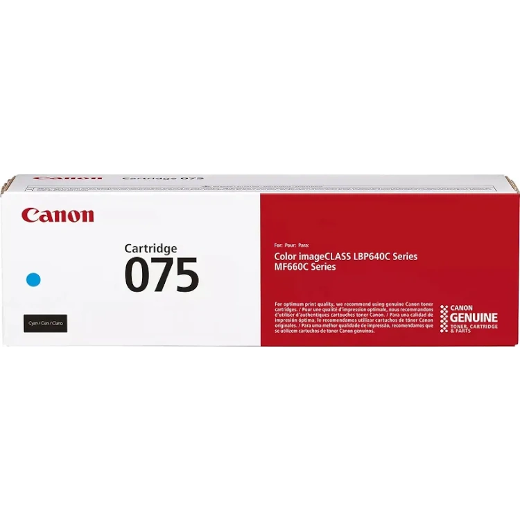 Canon 075 C sininen lasertulostuskasetti 2 Canon 075 C sininen lasertulostuskasetti 2