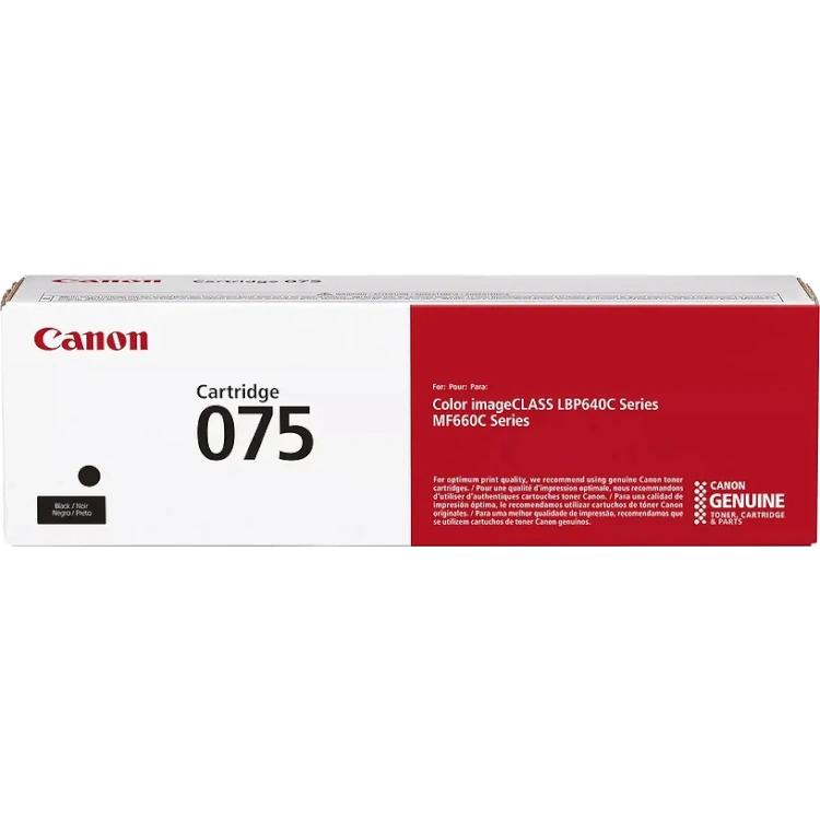 Canon 075 BK musta lasertulostuskasetti 2 Canon 075 BK musta lasertulostuskasetti 2