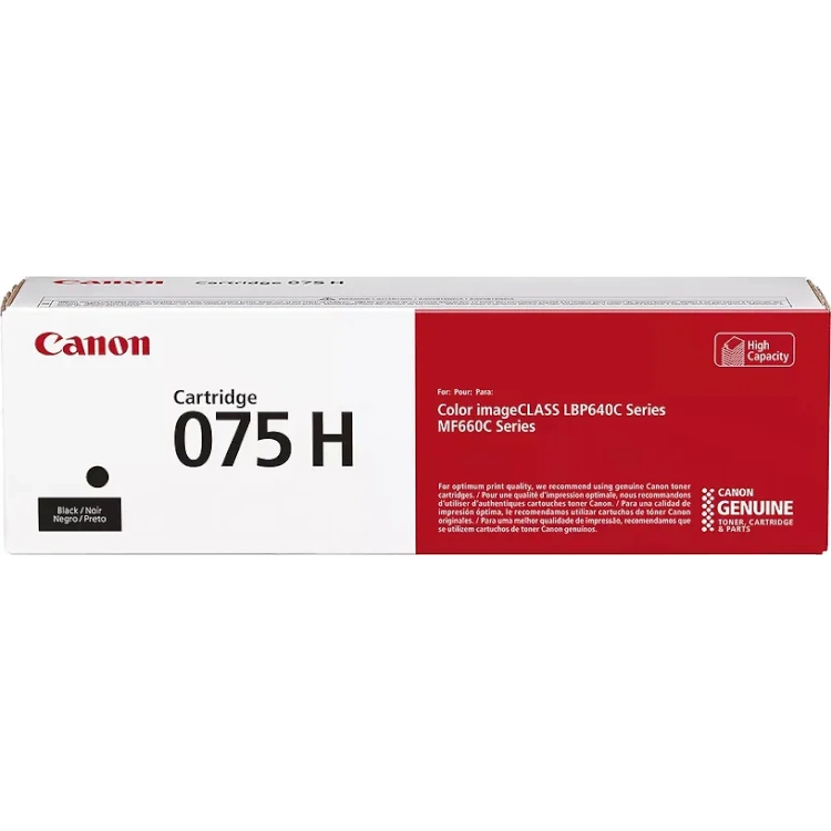 Canon 075H BK musta lasertulostuskasetti suurtuotto 2 Canon 075H BK musta lasertulostuskasetti suurtuotto 2